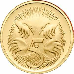  5 центов 2001-2019 годов, Ехидна, фото 2 