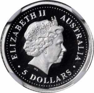  5 долларов 2001 года, Две коалы на фоне Австралии, фото 1 
