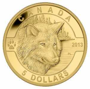  5 долларов 2013 года, Волк, фото 2 