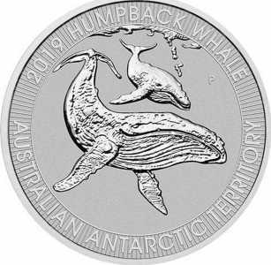  30 долларов 2019 года, Горбатый кит, фото 2 