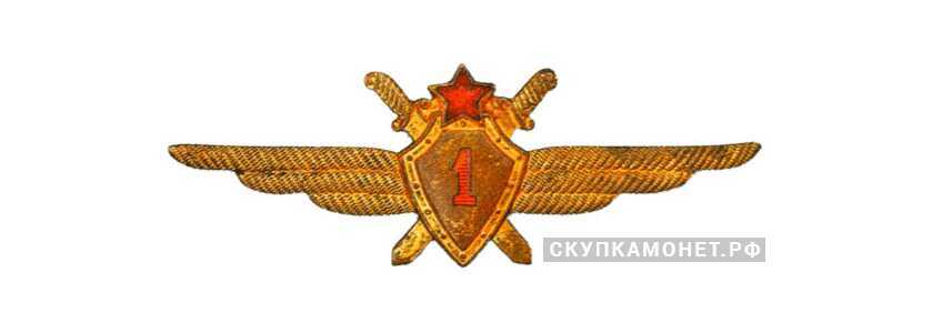  Знак «Военный летчик 1-го класса», фото 1 